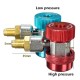 R134a AC Quick Connector Adapter Coupler with Low High HVAC R134a AC Quick Connector Adapter Coupler with Low High HVAC