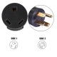 Electrical Locking Adapter 50A Male to 30A Female Locking Plug Connector Electrical Locking Adapter 50A Male to 30A Female Locking Plug Connector