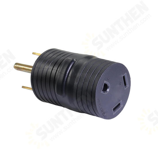 Electrical Locking Adapter 50A Male to 30A Female Locking Plug Connector Electrical Locking Adapter 50A Male to 30A Female Locking Plug Connector
