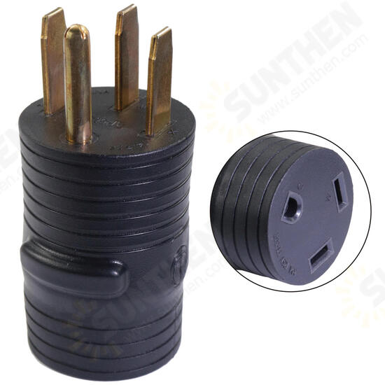 Electrical Locking Adapter 50A Male to 30A Female Locking Plug Connector Electrical Locking Adapter 50A Male to 30A Female Locking Plug Connector