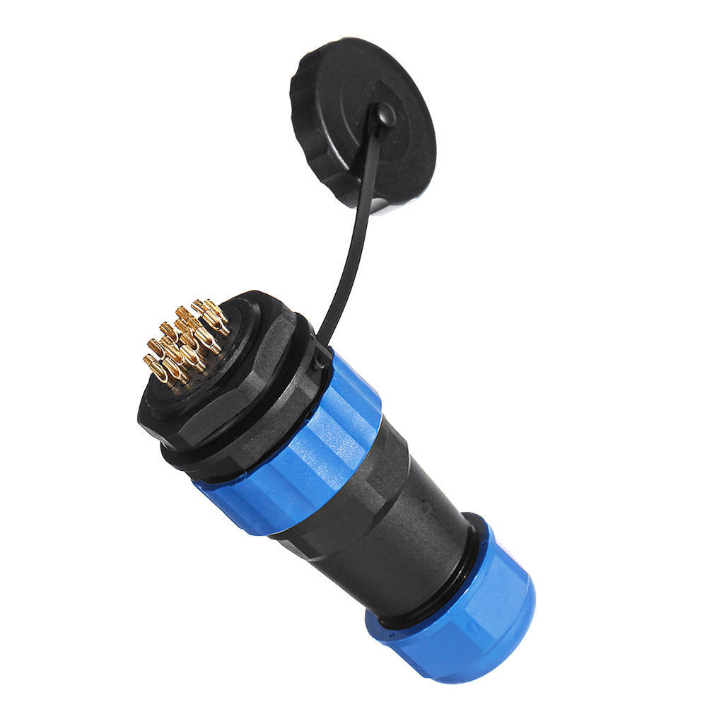 SD28 28mm 10A 16Pin Waterproof Cable Wire Docking Plastic Aviation ...