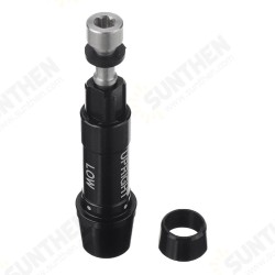 Sleeve Black 0.335 Caliber Golf Sleeve Club Cover Connector Adapter with Rubber Sleeve