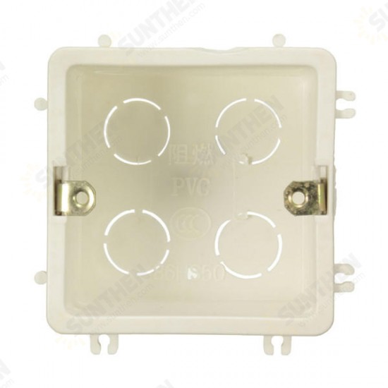 Socket Bottom Box 86 Type Light Touch Switch Cassette