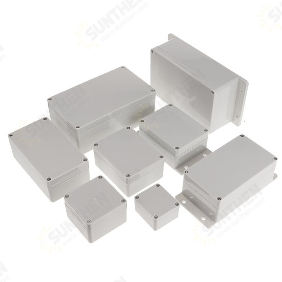 Waterproof Plastic Enclosure Box Electronic Project Case Electrical Project Box Outdoor Junction Box