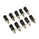 JS-910B AV 4mm Wiring Terminal Block Wire Adapter Connectors 10pcs JS-910B AV 4mm Wiring Terminal Block Wire Adapter Connectors 10pcs