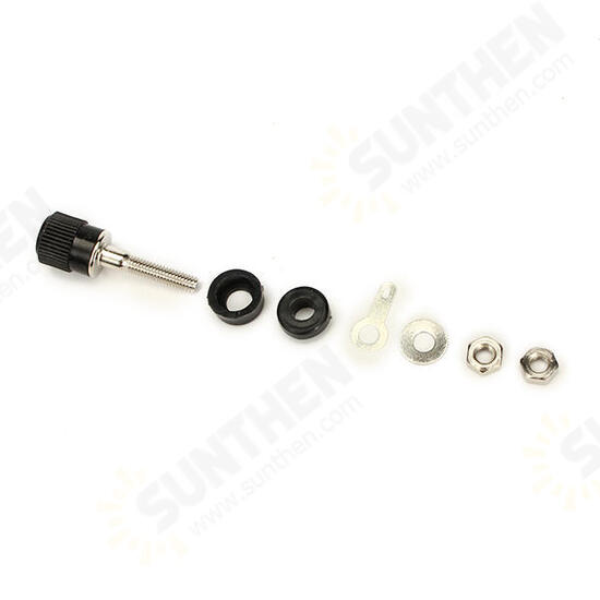 JS-910B AV 4mm Wiring Terminal Block Wire Adapter Connectors 10pcs JS-910B AV 4mm Wiring Terminal Block Wire Adapter Connectors 10pcs
