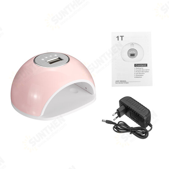 110W 33 LED Nail Dryer UV Lamp Nail Gel Polish Fast Curing Machine With 4 Timers