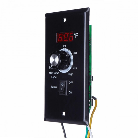 120V Digital Thermostat Controller Board Digital Temperature Controller Thermostat Board For Z GRILL