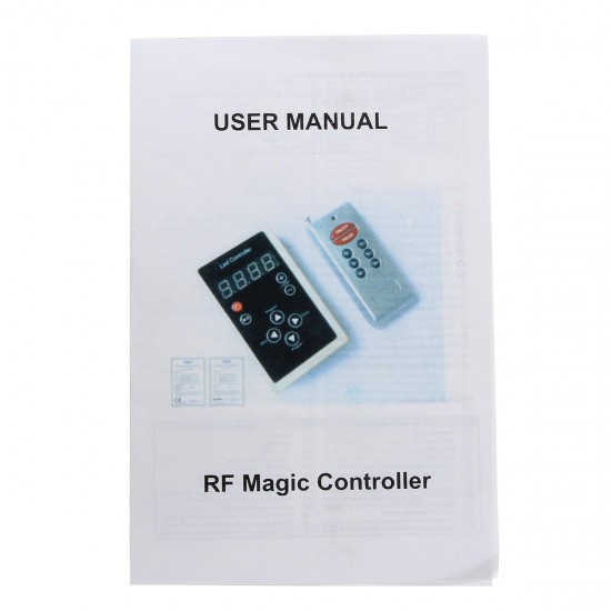 12V 2V Magic Dream Color RGB 133 Changes RF Controller For RGB 6803 LED Strip Light