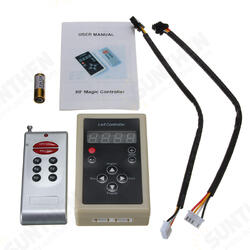 12V 2V Magic Dream Color RGB 133 Changes RF Controller For RGB 6803 LED Strip Light 12V 2V Magic Dream Color RGB 133 Changes RF Controller For RGB 6803 LED Strip Light