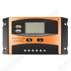 12V/24V 20A Auto USB Charge Controller Solar Panel LCD Display PWM Regulator 12V/24V 20A Auto USB Charge Controller Solar Panel LCD Display PWM Regulator