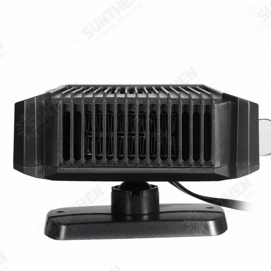 2 in 1 Car Truck Heater 12V Heating Cool Fan Dryer Windscreen Demister Defroster