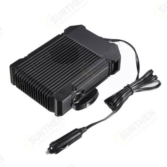 2 in 1 Car Truck Heater 12V Heating Cool Fan Dryer Windscreen Demister Defroster