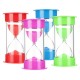 20 Minutes 12cm Sandglass Timer Hourglass Glass Sand Clock Egg Kid Decor Gift