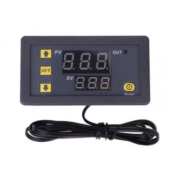 20A 12V Digital Thermostat Temperature Controller Regulator Heating Cooling Control Thermostat Instrument