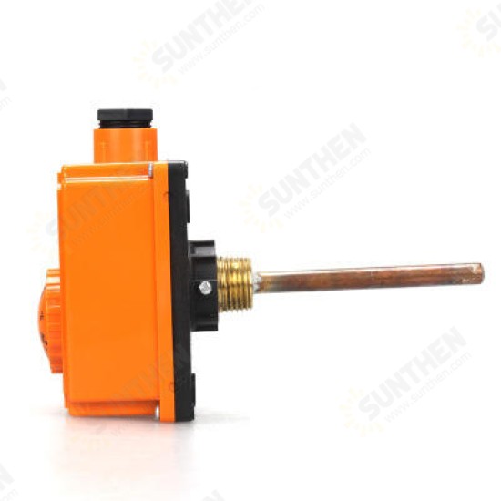 220V 16A 0-90 Degree Adjustable Thermostat for Boiler Water Pump