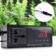 220V Digital Thermostat Temperature Controller Socket for Reptile Aquarium Tank