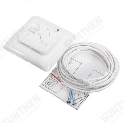 230V 16A Electric Mechanical Underfloor Heating Thermostat Switch with Floor Sensor 230V 16A Electric Mechanical Underfloor Heating Thermostat Switch with Floor Sensor
