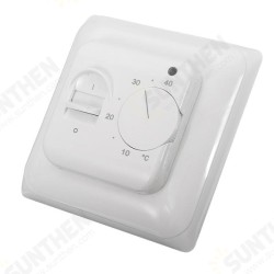 230V 16A Electric Mechanical Underfloor Heating Thermostat Switch with Floor Sensor 230V 16A Electric Mechanical Underfloor Heating Thermostat Switch with Floor Sensor