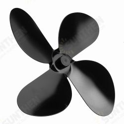 4 Fireplace Fan Blades For Thermal Fire Heater Power Wood Stove Fan Household Eco 4 Fireplace Fan Blades For Thermal Fire Heater Power Wood Stove Fan Household Eco
