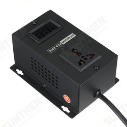 4000W Variable Voltage Controller Regulator Speed Motor Fan Controller AC 0-220V 4000W Variable Voltage Controller Regulator Speed Motor Fan Controller AC 0-220V