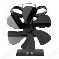 6 Blade Heat Self-Powered Wood Stove Fan Top Log Burner Fireplace Ecofan Quiet 6 Blade Heat Self-Powered Wood Stove Fan Top Log Burner Fireplace Ecofan Quiet