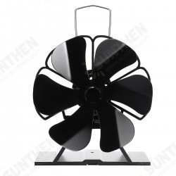 6 Blades Mini Heater Stove Fan Fireplace Fire Heat Thermal Powered Fuel Saving Fans 50°-350° 6 Blades Mini Heater Stove Fan Fireplace Fire Heat Thermal Powered Fuel Saving Fans 50°-350°