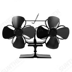 8 Blade Heat Self-Powered Wood Stove Fan Top Log Burner Fireplace Ecofan Quiet 8 Blade Heat Self-Powered Wood Stove Fan Top Log Burner Fireplace Ecofan Quiet