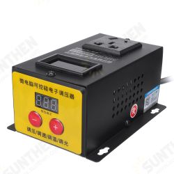 AC 0-220V 4000W Variable Voltage Regulator Power Drill Motor Speed Fan Control Controller RA
