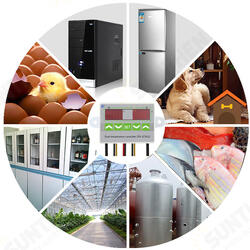 AC 110V-220V 12V 24V Digital LED Dual Thermometer Temperature Controller Thermostat Incubator AC 110V-220V 12V 24V Digital LED Dual Thermometer Temperature Controller Thermostat Incubator