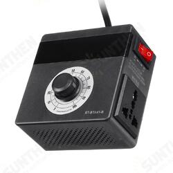 AC 220V 4000W Variable Electronic Speeds Voltage Temperature Controller For Fan Motor AC 220V 4000W Variable Electronic Speeds Voltage Temperature Controller For Fan Motor