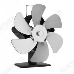 6 Blades Wood Stove Fan Heat Self-Powered Burner Fireplace Fan Eco Heater Silent 6 Blades Wood Stove Fan Heat Self-Powered Burner Fireplace Fan Eco Heater Silent