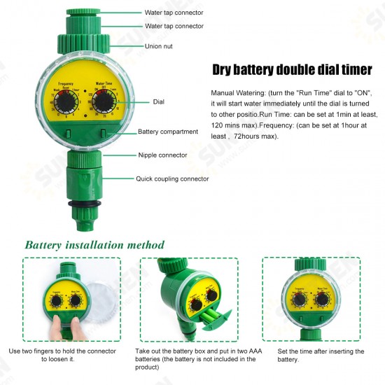 Automatic Electronic Water Timer Tap Irrigation Plant Watering Tool Controller