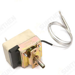 Thermostat AC 250V 16A 50-300 Degrees Temperature Controller No NC for Electric Oven Thermostat AC 250V 16A 50-300 Degrees Temperature Controller No NC for Electric Oven