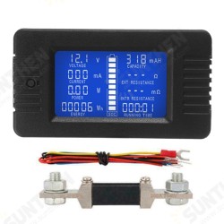 DC Multifunction Battery Monitor Meter 50A/200A/300A LCD Display Digital Current Multimeter Voltmeter Ammeter for Cars RV Solar System DC Multifunction Battery Monitor Meter 50A/200A/300A LCD Display Digital Current Multimeter Voltmeter Ammeter for Cars RV Solar System
