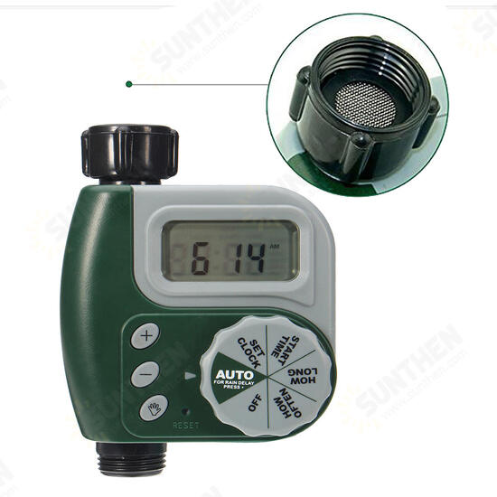 Digital Electronic Water Tap Timer LCD Waterproof DIY Garden Irrigation Timer Control Unit