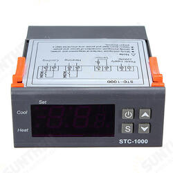 Digital STC-1000 220V All Purpose Temperature Controller Thermostat With Sensor Digital STC-1000 220V All Purpose Temperature Controller Thermostat With Sensor