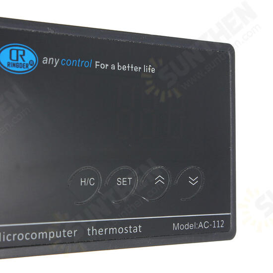 E27 Digital Reptile Thermostat Heating Control with 220V 75mm Dia Ceramic Heat Emitter Lamp Bulbs