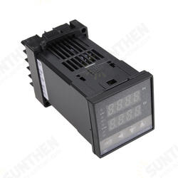 REX-C100 110-240V 1300 Degree Digital PID Temperature Controller Kit with 400 Degree Probe REX-C100 110-240V 1300 Degree Digital PID Temperature Controller Kit with 400 Degree Probe