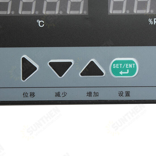 LCD Egg Incubator Thermometer Automatic Controller Egg Hatcher Temperature Humidity Controller