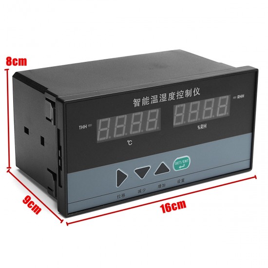 LCD Egg Incubator Thermometer Automatic Controller Egg Hatcher Temperature Humidity Controller