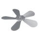 Professional 5 Blades Aluminum Wood Stove Fan Blade Accessories For Heating Fireplaces Fan