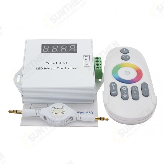 RGB LED Remote Controller Wireless RF Remote Touch Screen Dimmer For LED RGB Strip Controller