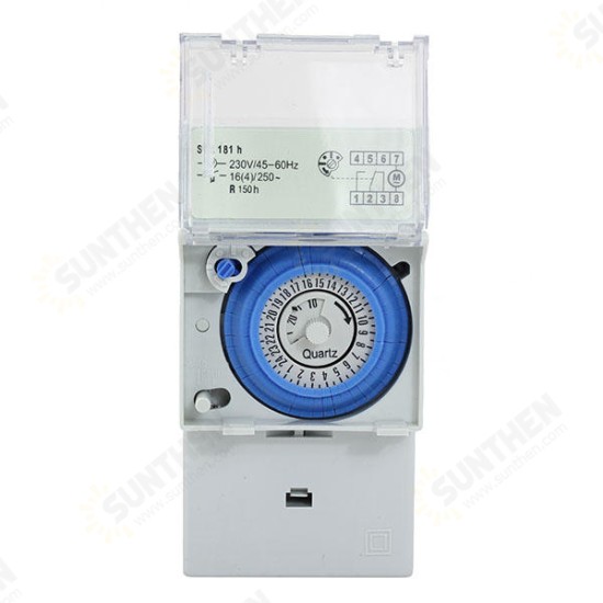 181H Electronic Timer 230V 45-60Hz 24 Hour Cycle Time