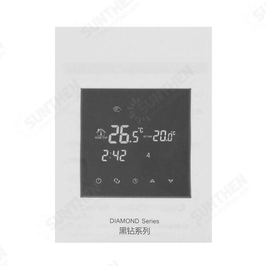 Smart Programmable Thermostat Digital Temperature Controller LCD Touch Screen