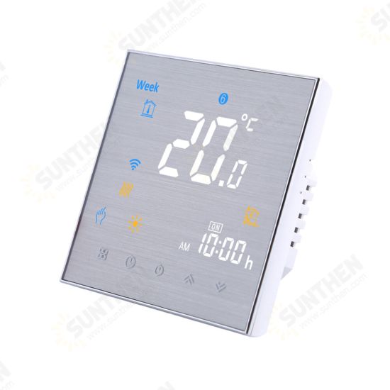 Smart WiFi Temperature Controller Floor Heating Plumbing Fireplace Temperature Control Support Aleax Google Assistant