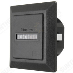 Timer Square Counter Digital 0-99999.9 Hour Meter Hourmeter Gauge AC220-240V Timer Square Counter Digital 0-99999.9 Hour Meter Hourmeter Gauge AC220-240V