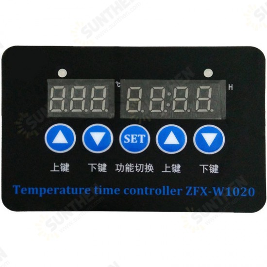 W1020 12V 24V 220V Digital Heat Cool Thermostat Temperature Controller Switch Module Controller