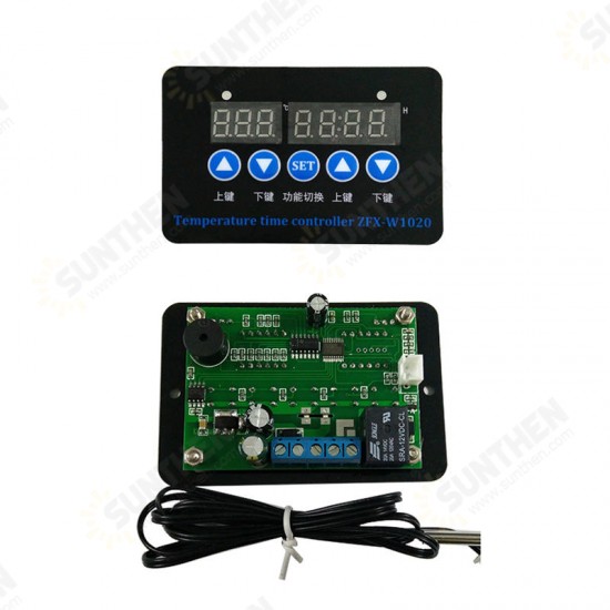 W1020 12V 24V 220V Digital Heat Cool Thermostat Temperature Controller Switch Module Controller