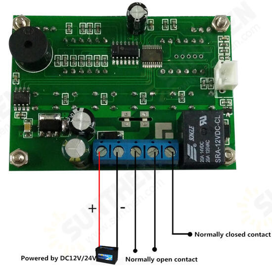 W1020 12V 24V 220V Digital Heat Cool Thermostat Temperature Controller Switch Module Controller